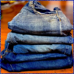 Men’s Jeans 5 Pair Lot - Sz 30/30